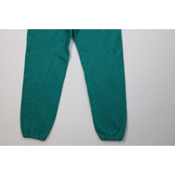 Vtg 80s 90s Russell Athletic Mens Medium Faded Blank Sweatpants Joggers Teal USA - Picture 4 of 13